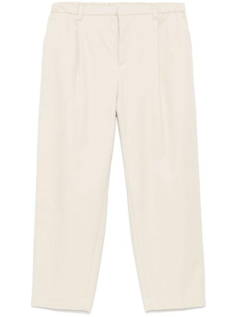 twill-weave trousers by BRUNELLO CUCINELLI