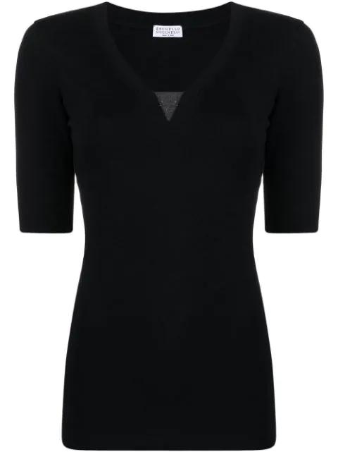 v-neck T-shirt by BRUNELLO CUCINELLI