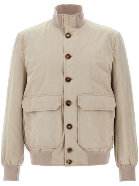 water-repellent bomber jacket by BRUNELLO CUCINELLI