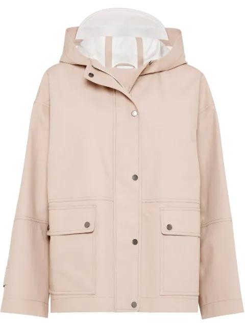 water-resistant canvas jacket by BRUNELLO CUCINELLI