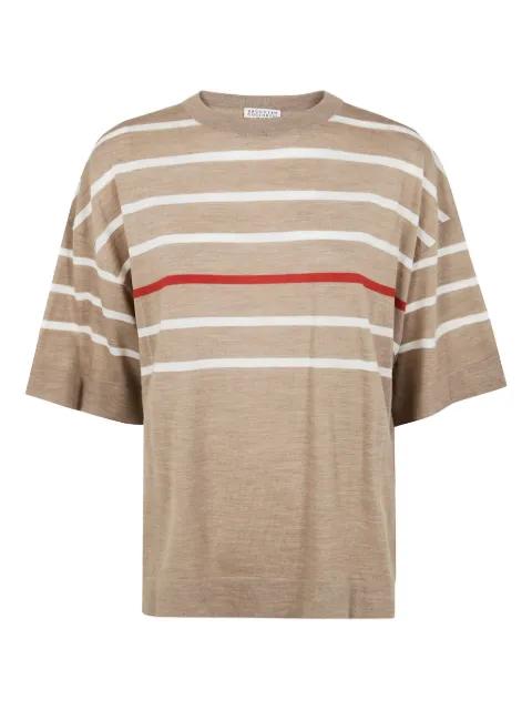 wool T-shirt by BRUNELLO CUCINELLI