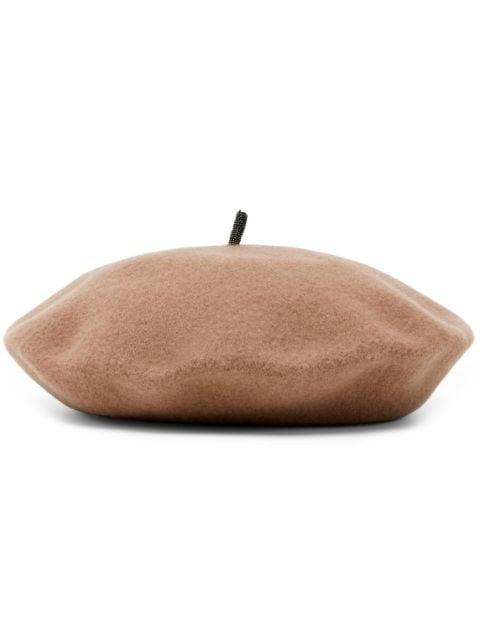 wool beret by BRUNELLO CUCINELLI
