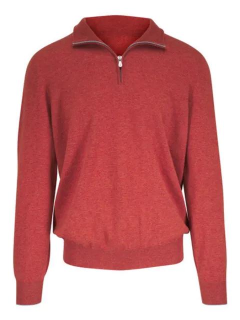 zip-collar sweatshirt by BRUNELLO CUCINELLI