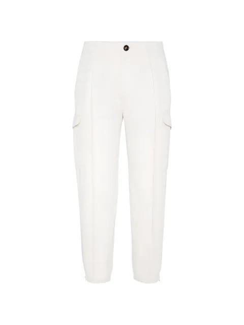 zip-cuff cargo pants by BRUNELLO CUCINELLI