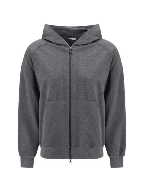 zip hoodied hoodie by BRUNELLO CUCINELLI