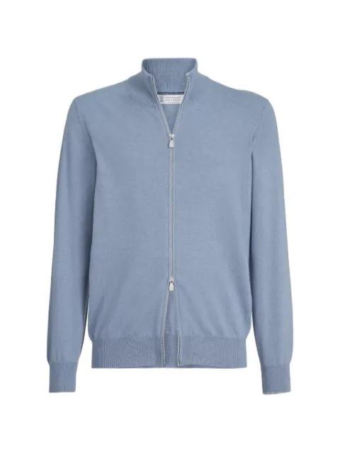 zip long-sleeved cardigan by BRUNELLO CUCINELLI