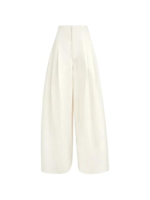 zip palazzo pants by BRUNELLO CUCINELLI
