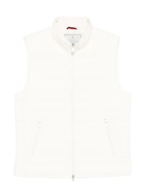 zip-pocket gilet by BRUNELLO CUCINELLI