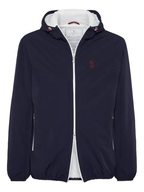 zip-up bomber jacket by BRUNELLO CUCINELLI