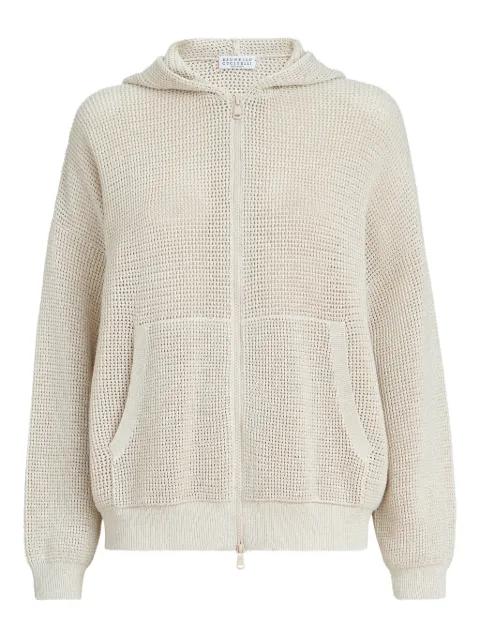 zip-up cardigan by BRUNELLO CUCINELLI