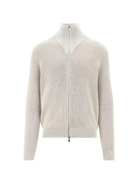 zip-up cardigan by BRUNELLO CUCINELLI