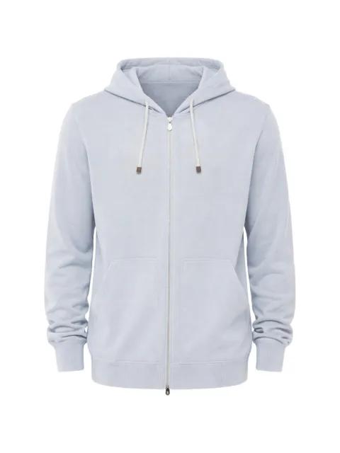 zip-up cashmere hoodie by BRUNELLO CUCINELLI