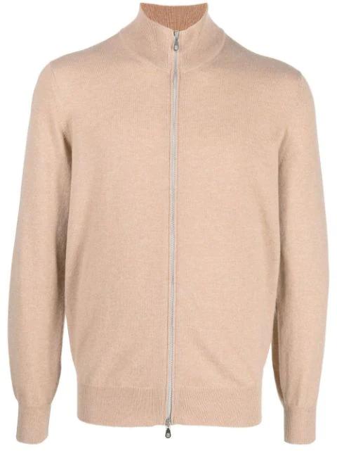 zip-up cashmere jumper by BRUNELLO CUCINELLI