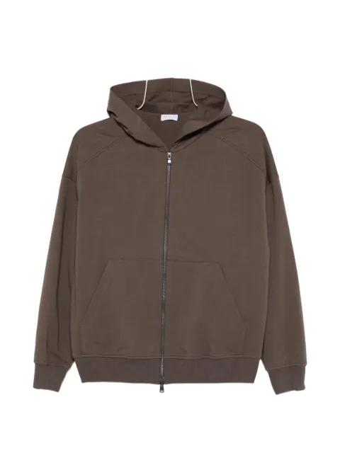 zip-up hoodie by BRUNELLO CUCINELLI
