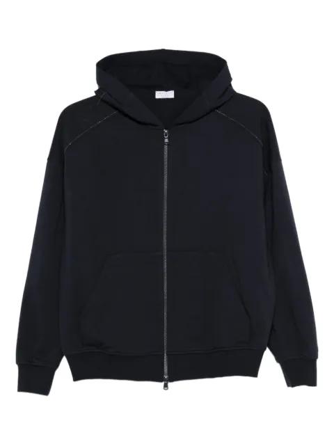 zip-up hoodie by BRUNELLO CUCINELLI