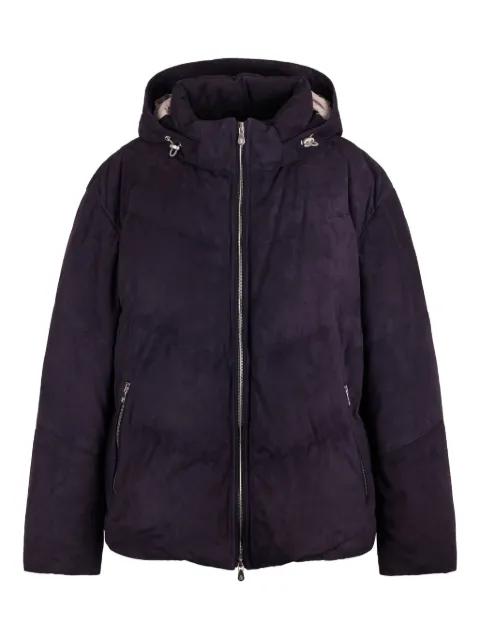 zip-up hoodied jacket by BRUNELLO CUCINELLI