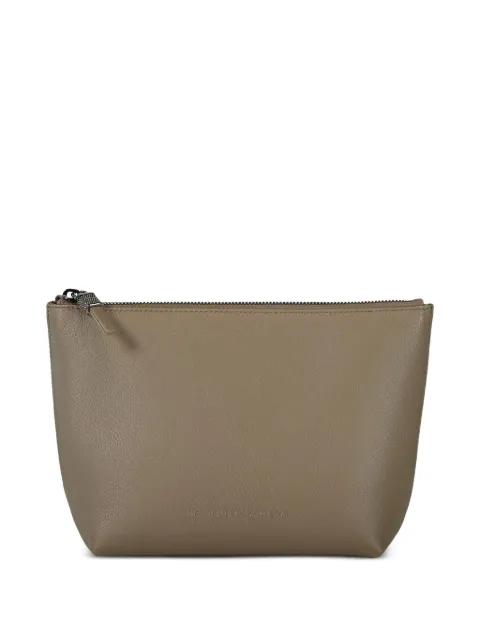 zipper pouch clutch bag by BRUNELLO CUCINELLI