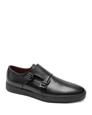 Men's Palestro Hybrid Double Buckle Monk Strap Shoes by BRUNO MAGLI