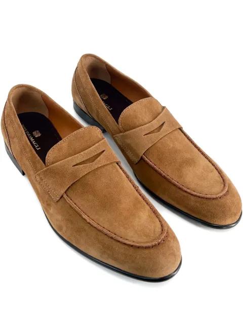 Silas suede penny loafers by BRUNO MAGLI