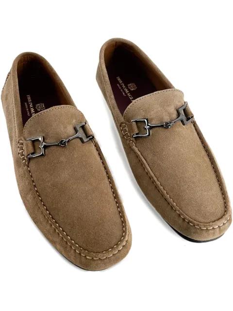 Xander "Taupe" loafers by BRUNO MAGLI