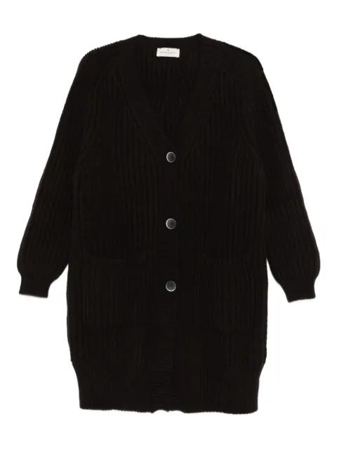 ribbed-knit cardigan by BRUNO MANETTI