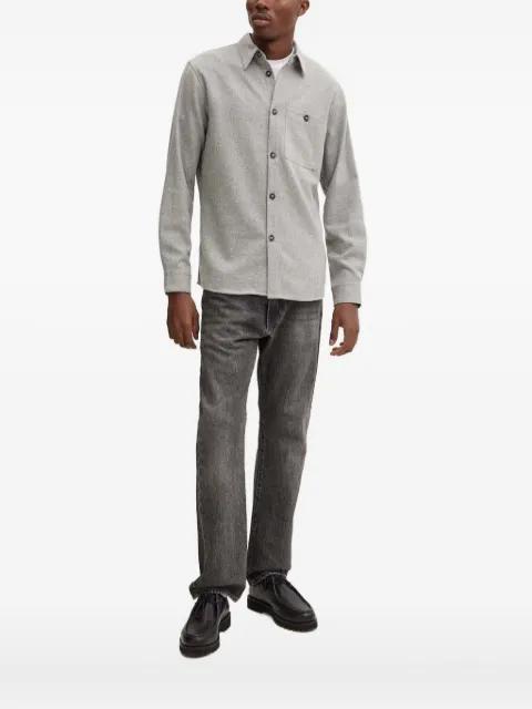 button-fastening pocket shirt by BRUUNS BAZAAR