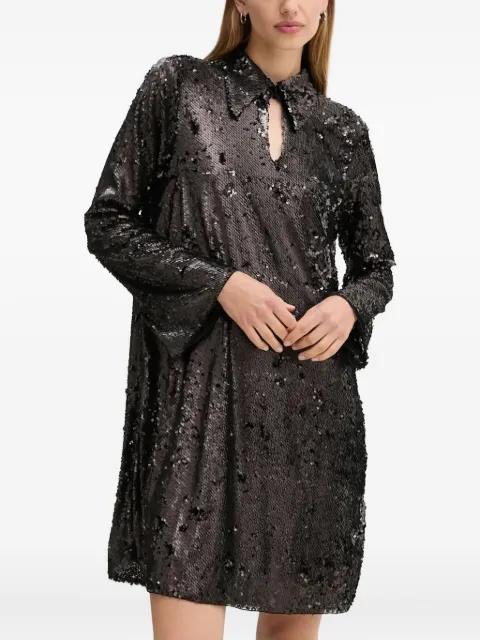 sequin embellished mini party dress by BRUUNS BAZAAR