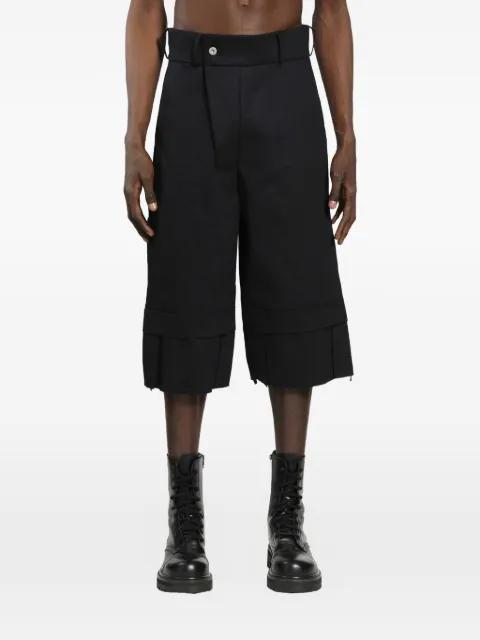 Bunker pleated-detail shorts by BRYAN JIMENEZ