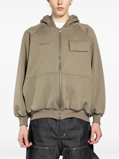 zip-up hoodie by BRYAN JIMENEZ