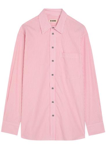 Nolan striped cotton shirt by BSIDES