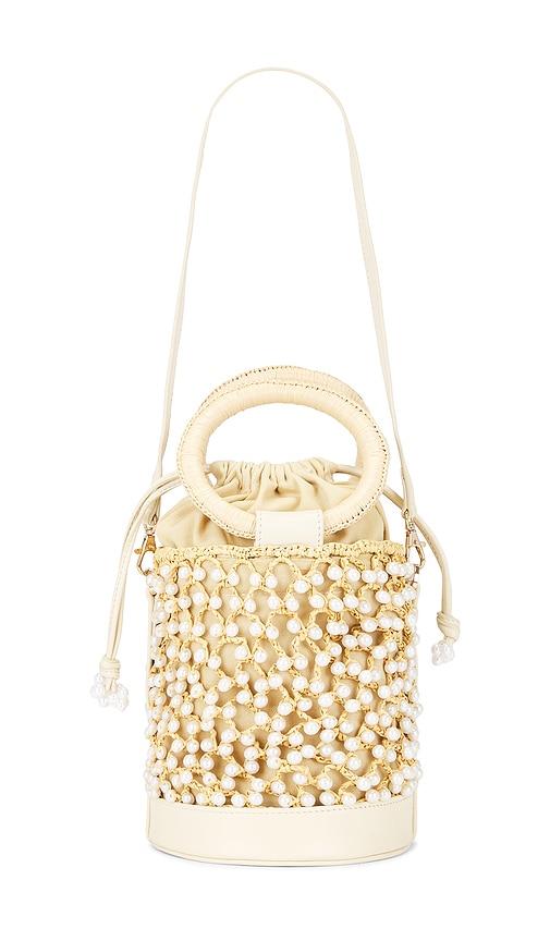 BTB Los Angeles Brandie Bucket Bag in Tan by BTB LOS ANGELES