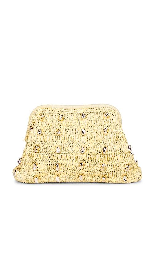BTB Los Angeles Galia Clutch in Neutral by BTB LOS ANGELES