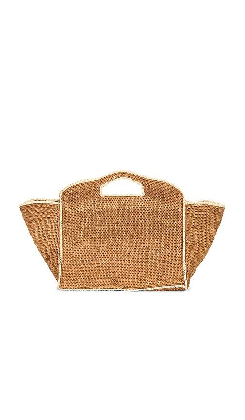 BTB Los Angeles Tammi Tote Bag in Tan by BTB LOS ANGELES