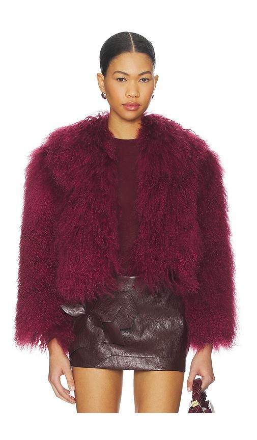 Bubish Georgina Jacket in Burgundy by BUBISH