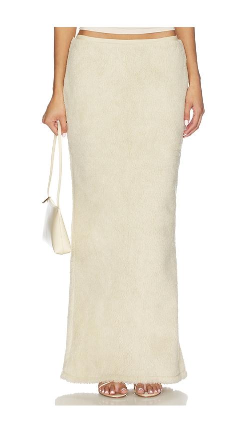 BUCI Birch Maxi Skirt in White by BUCI