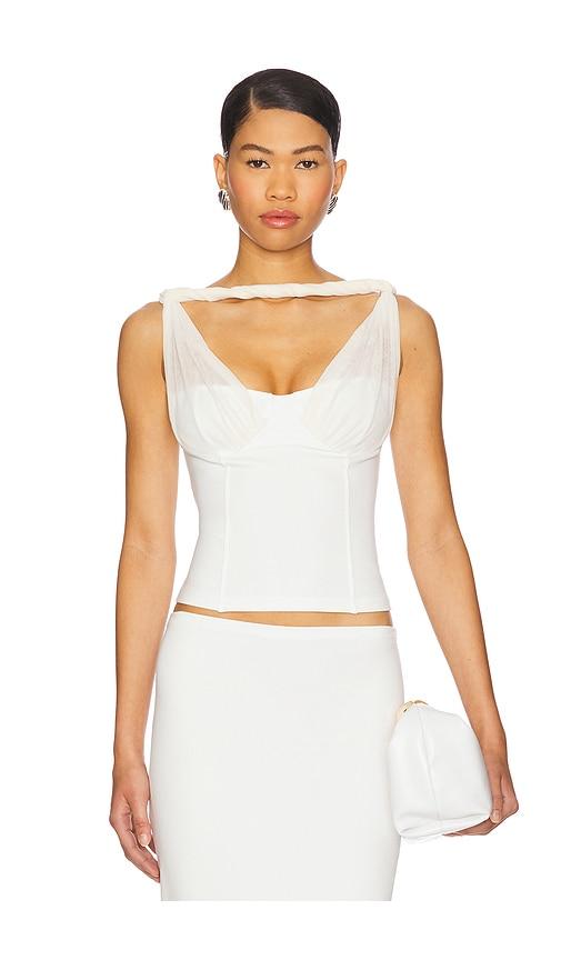 BUCI Divinity Top in White by BUCI