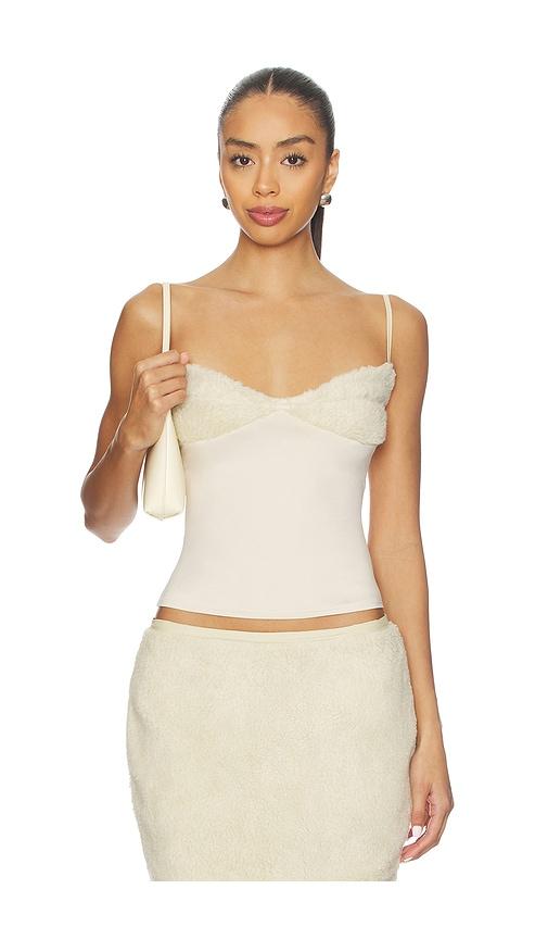 BUCI Hemlock Tank Top in White by BUCI