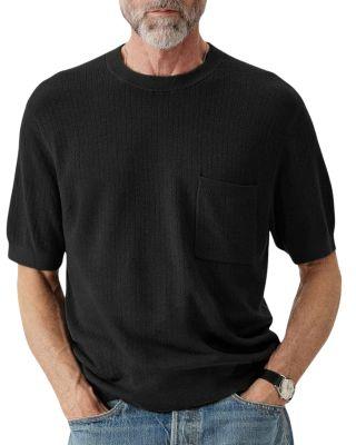 Yuma Rib Knit Tee by BUCK MASON