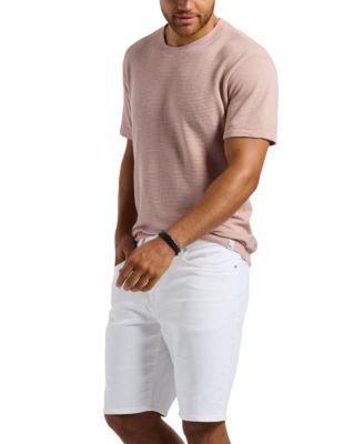 Men's Dean Relaxed-Straight Fit Stretch Knit 10.5" Denim Shorts by BUFFALO DAVID BITTON