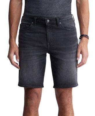 Men's Dean Relaxed-Straight Fit Stretch Knit 10.5" Denim Shorts by BUFFALO DAVID BITTON