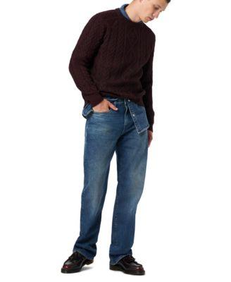 Men's Easy Fit Straight Ruffer Jeans by BUFFALO DAVID BITTON