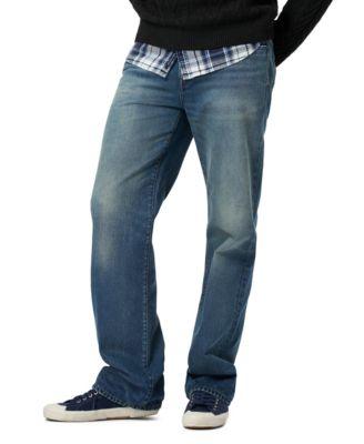 Men's Easy Fit Straight Ruffer Jeans by BUFFALO DAVID BITTON