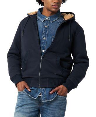 Men's Fasox Relaxed Full-Zip Hooded Jacket by BUFFALO DAVID BITTON