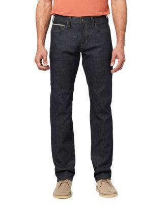 Men's Rinsed Selvedge Straight Stretch Six Jeans by BUFFALO DAVID BITTON