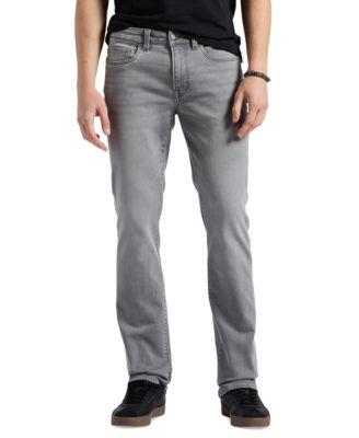 Men's Straight Six Sleek Gray Jeans by BUFFALO DAVID BITTON