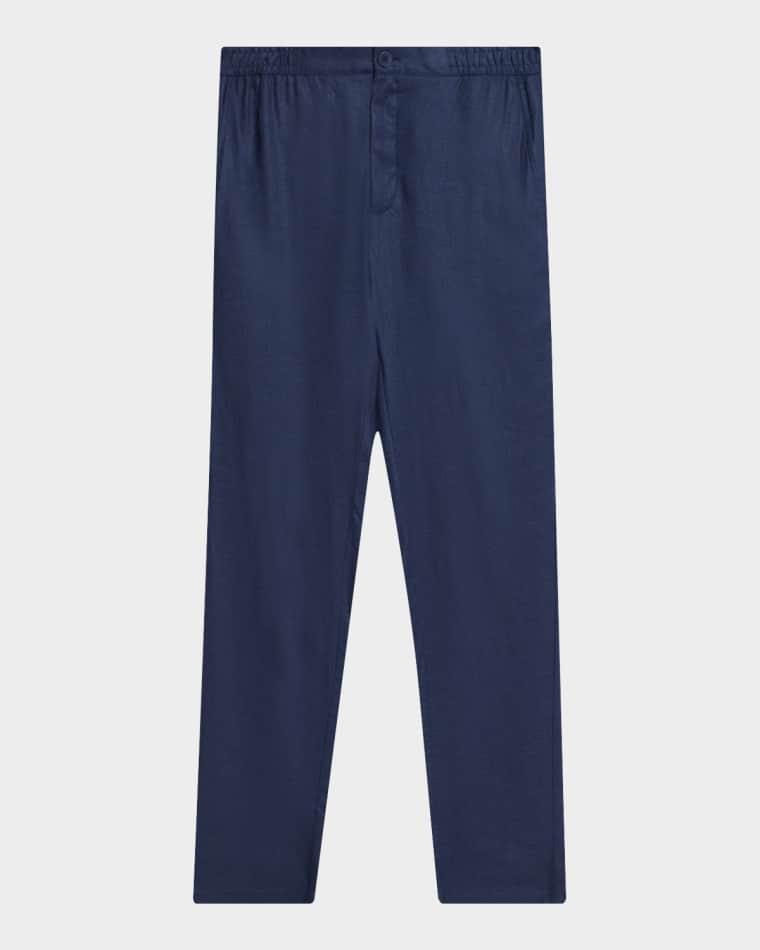 Men's Aerolinen Drawstring Pants by BUGATCHI