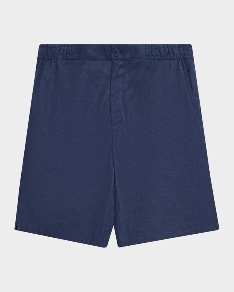 Men's Aerolinen Drawstring Shorts by BUGATCHI