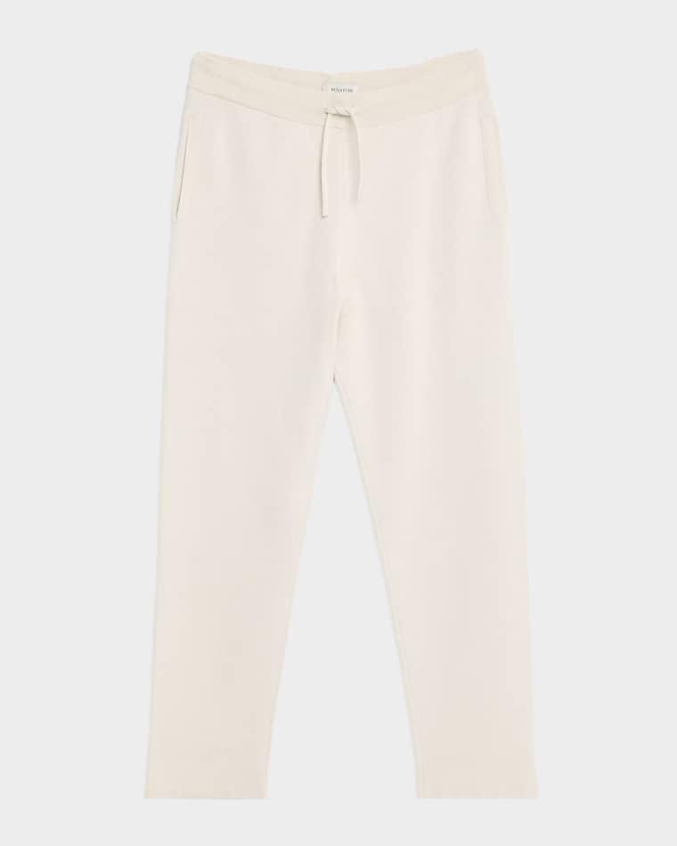 Men's Cotton Knit Drawstring Pants by BUGATCHI