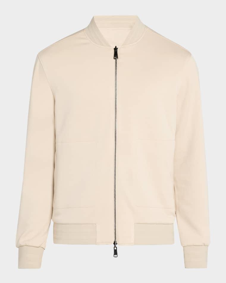 Men's Soft Touch™ Reversible Baseball Jacket by BUGATCHI