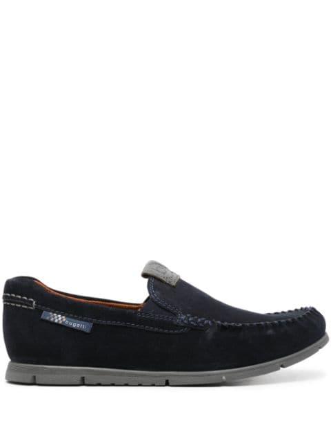 Clipperton suede loafers by BUGATTI